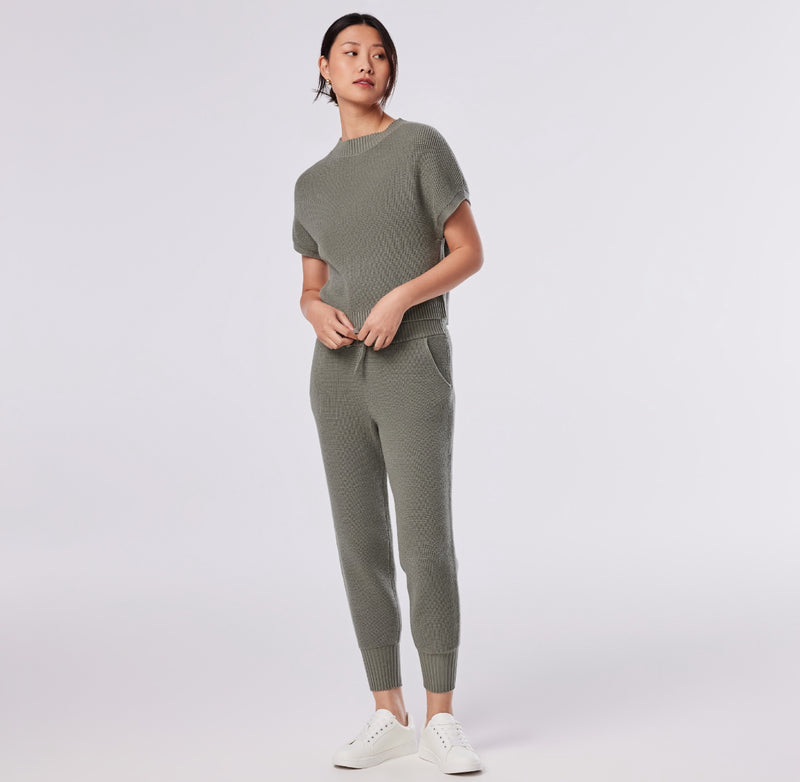 Alpine Knit Jogger Leaf