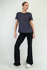 Viscose Modal Short Sleeve Top