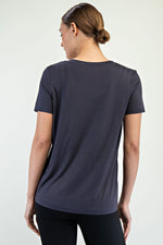 Viscose Modal Short Sleeve Top