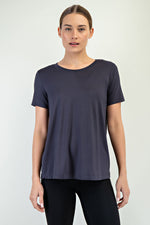 Viscose Modal Short Sleeve Top