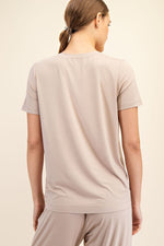 Viscose Modal Short Sleeve Top