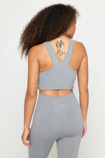 Amor Shimmer Crop Tank