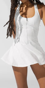 Matchpoint Workout Dress with Zipper