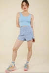 Elasticized Waist Activewear Shorts