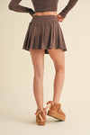 Pleated Tennis Mini Skort