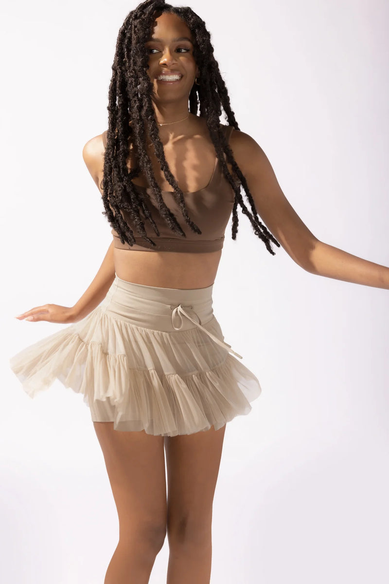 Pirouette Tiered Skort with Pockets