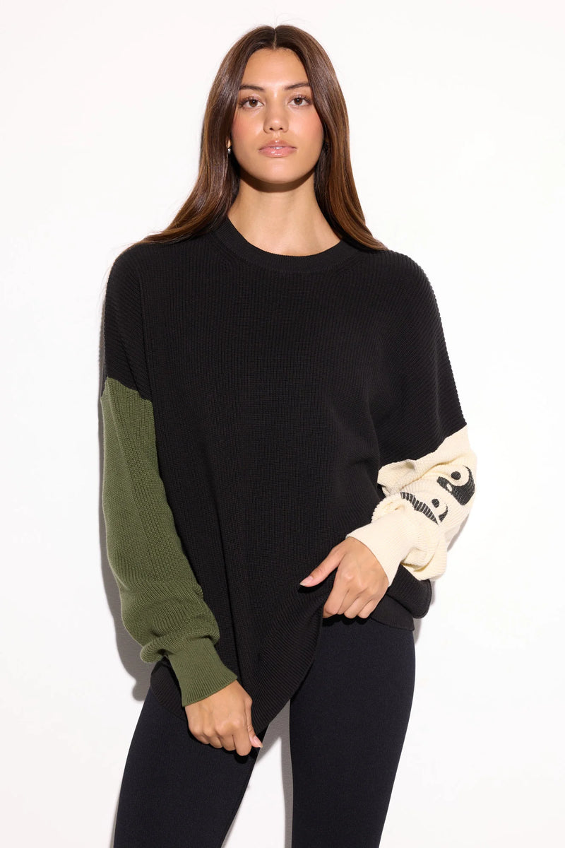 Yin Yang Stack Lyric Sweater