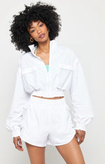 Bridgette Crop Zip Jacket