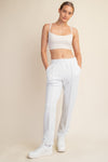 Modal Poly Span Pintuck Pant