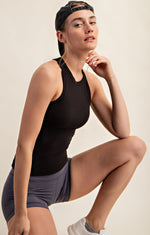 Butter Sleeveless Racerback Tank Top