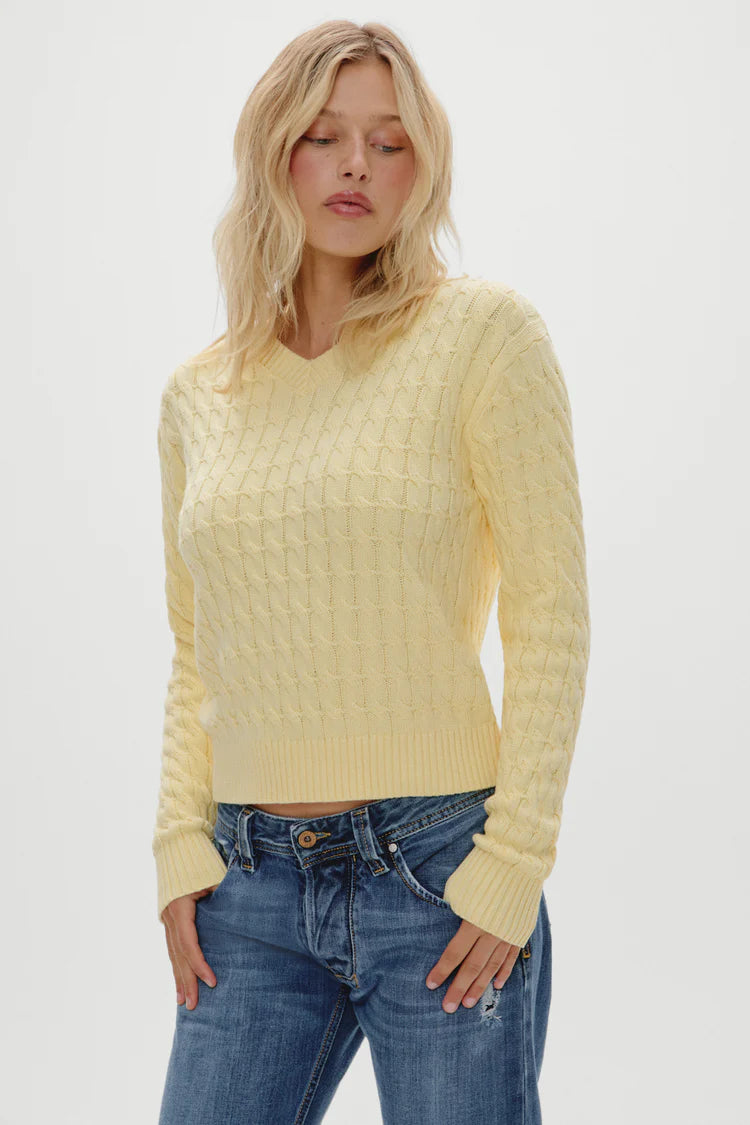 Prince Cable Knit Sweater