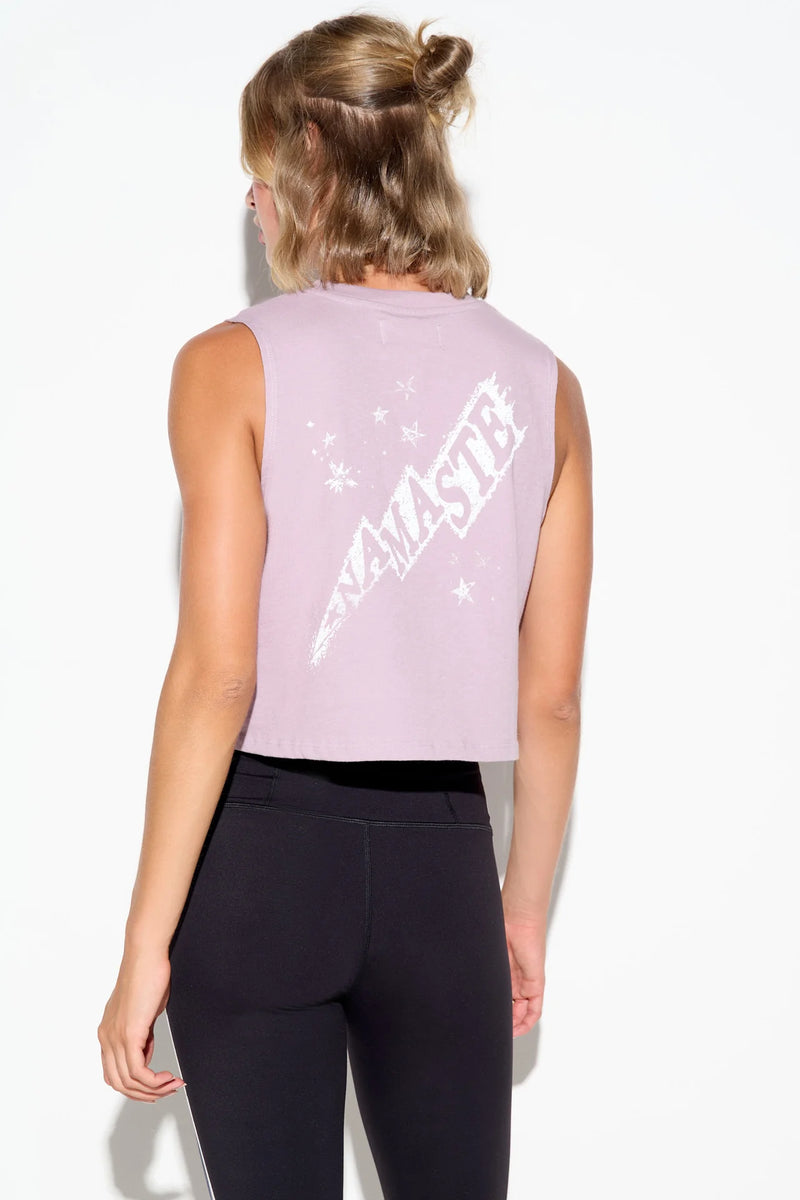 Namaste Bolt Spirit Crop Tank
