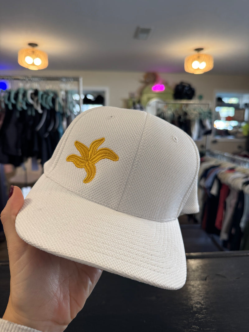 Starfish Embroidered Workout Cap
