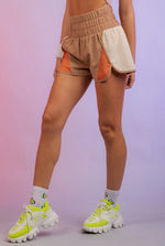 Color-block Activewear Shorts