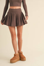 Pleated Tennis Mini Skort