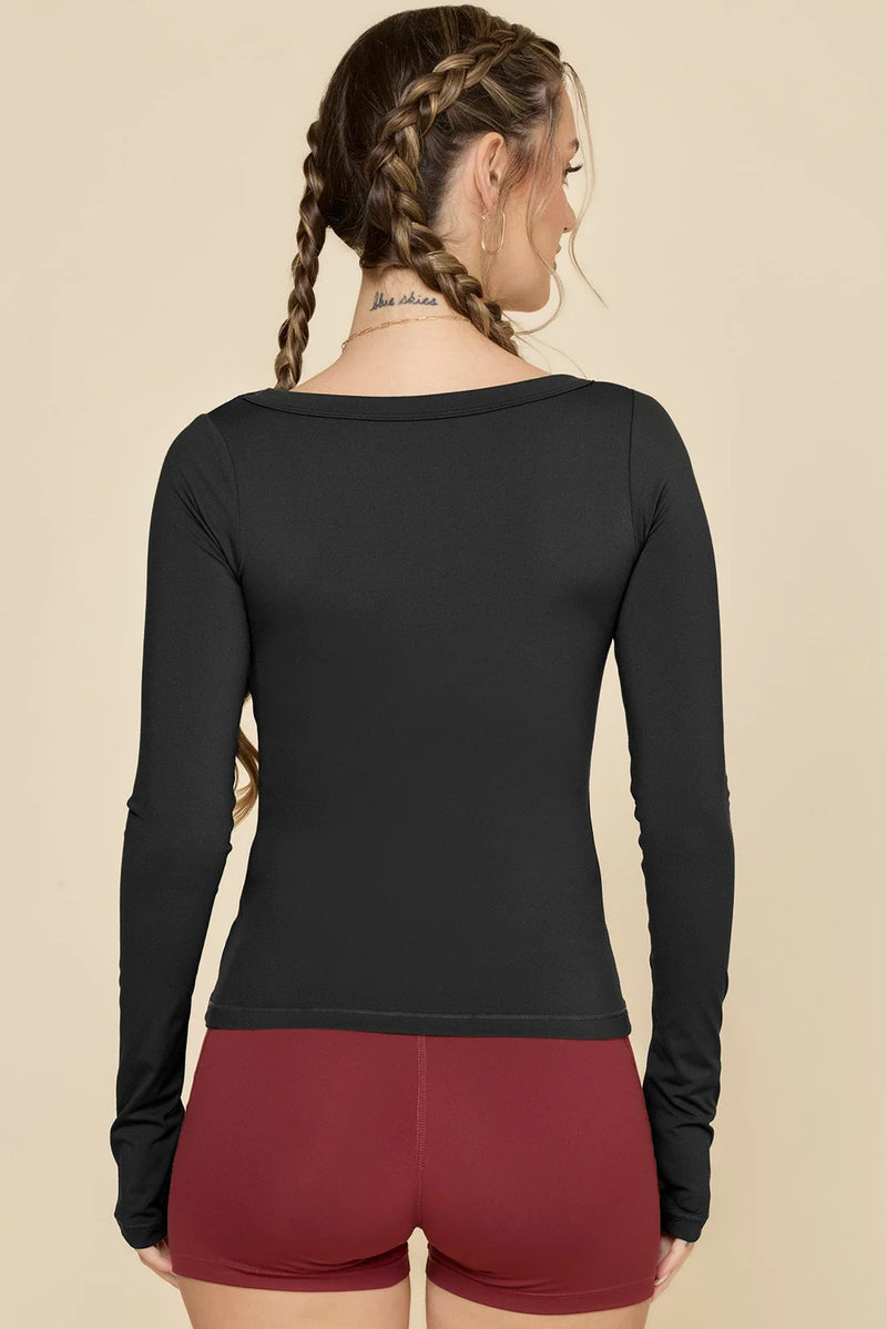 Your Favorite Reversible Long Sleeve Top