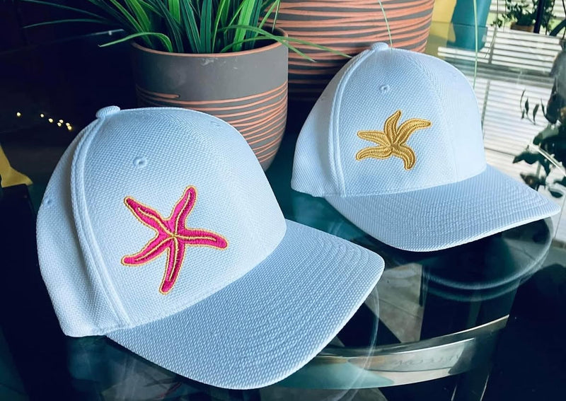 Starfish Embroidered Workout Cap