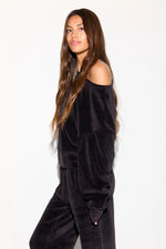 Velour Ava Sweatshirt