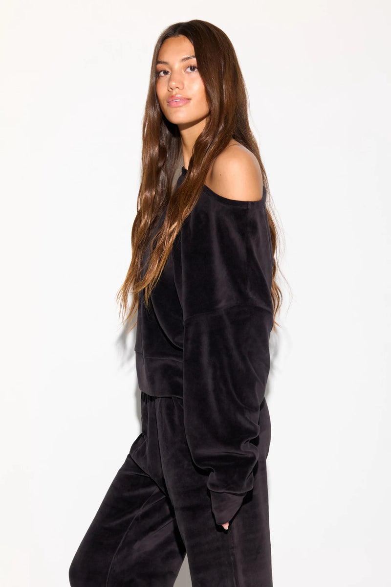 Velour Ava Sweatshirt