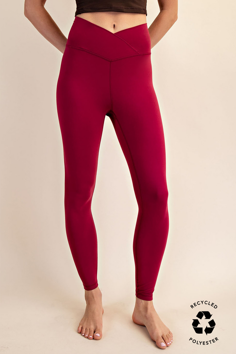 V Waist Full Length Butter Legging