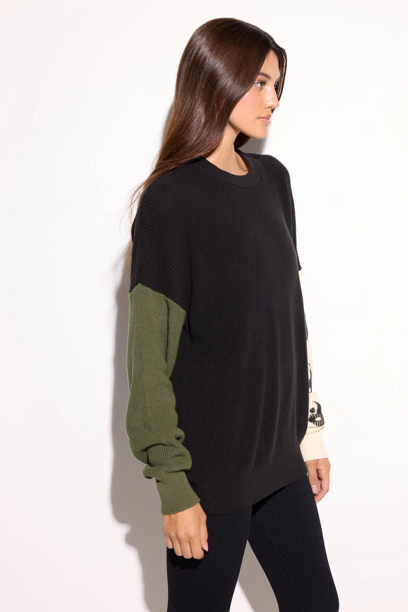 Yin Yang Stack Lyric Sweater