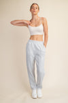 Modal Poly Span Pintuck Pant