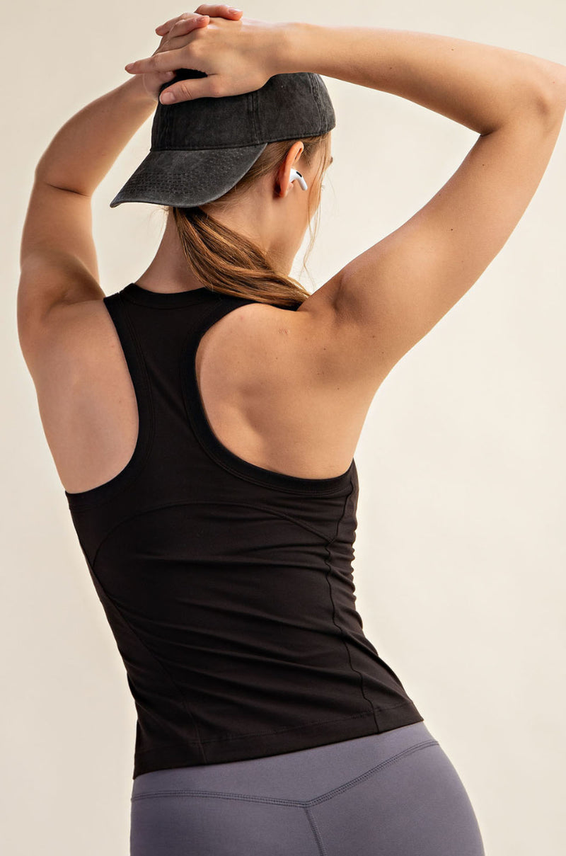 Butter Sleeveless Racerback Tank Top