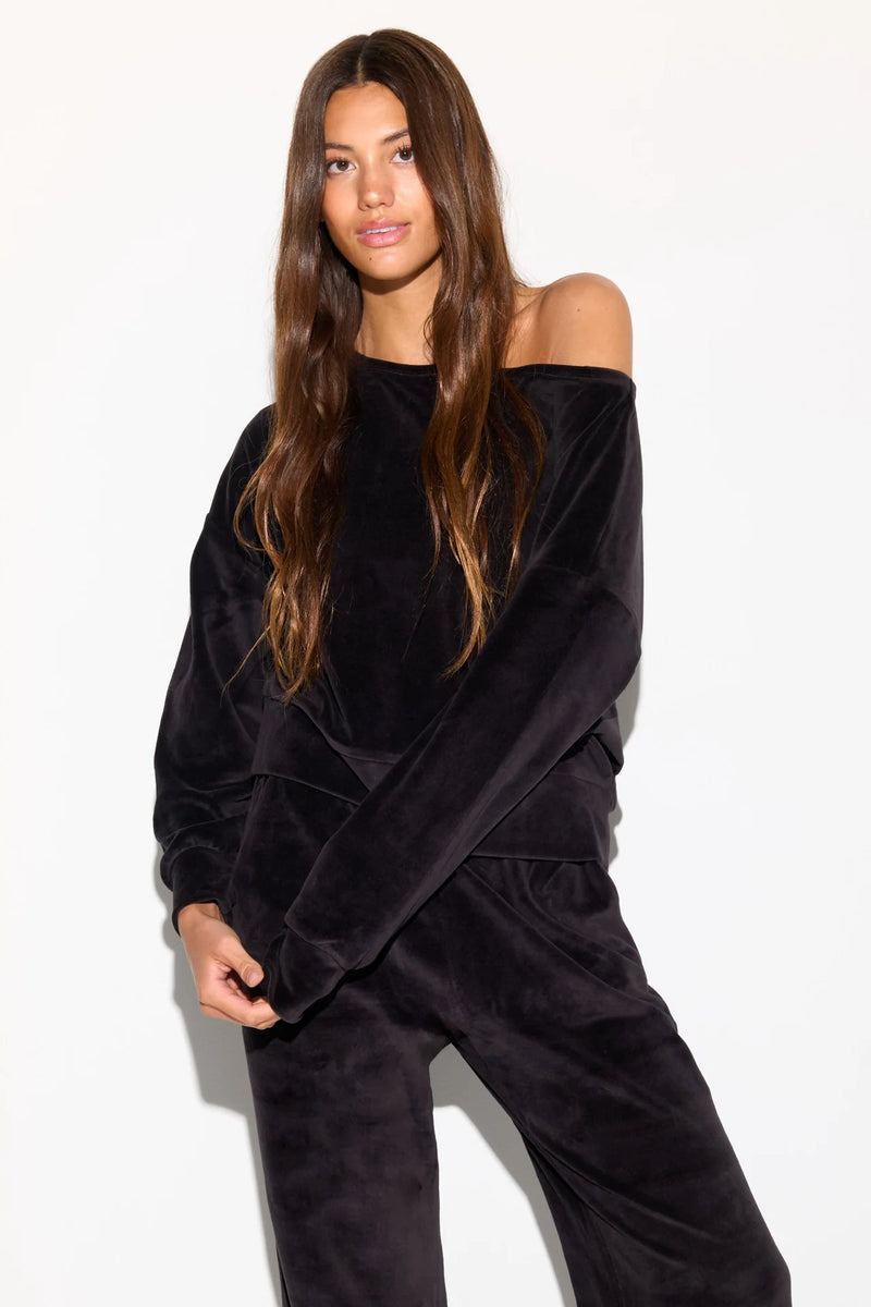 Velour Ava Sweatshirt