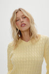 Prince Cable Knit Sweater