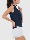 Women’s Rib Tank with Ruffle