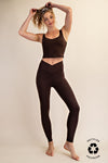 V Waist Full Length Butter Legging