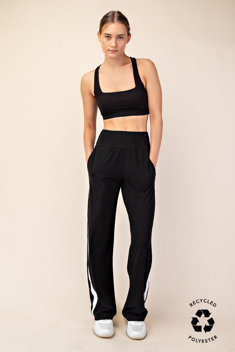 Recycled Butter Crossback Bra Top