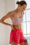 Recycled Butter Crossback Bra Top