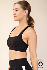 Recycled Butter Crossback Bra Top