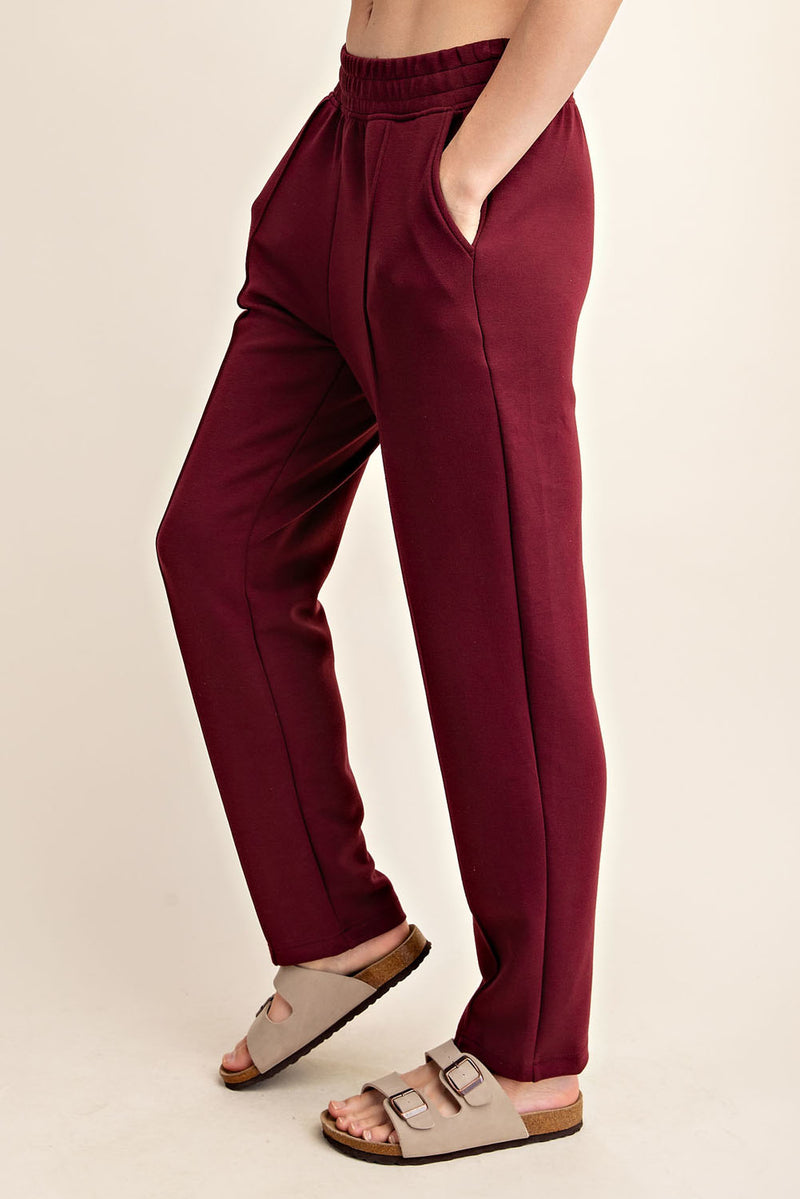 Modal Poly Span Pintuck Pant