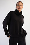 Modal Scuba Luxe V-Turtleneck
