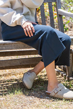 Modal Scuba Cropped Wide Pant