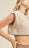 Cut Off Style Cropped Tank Top