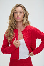 Dudley Cable Knit Cardigan