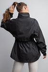 Parachute Long Sleeves Zipper Jacket
