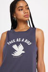 Free Dove Jade Muscle Tank