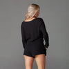 Lounge Waffle Long Sleeve Top