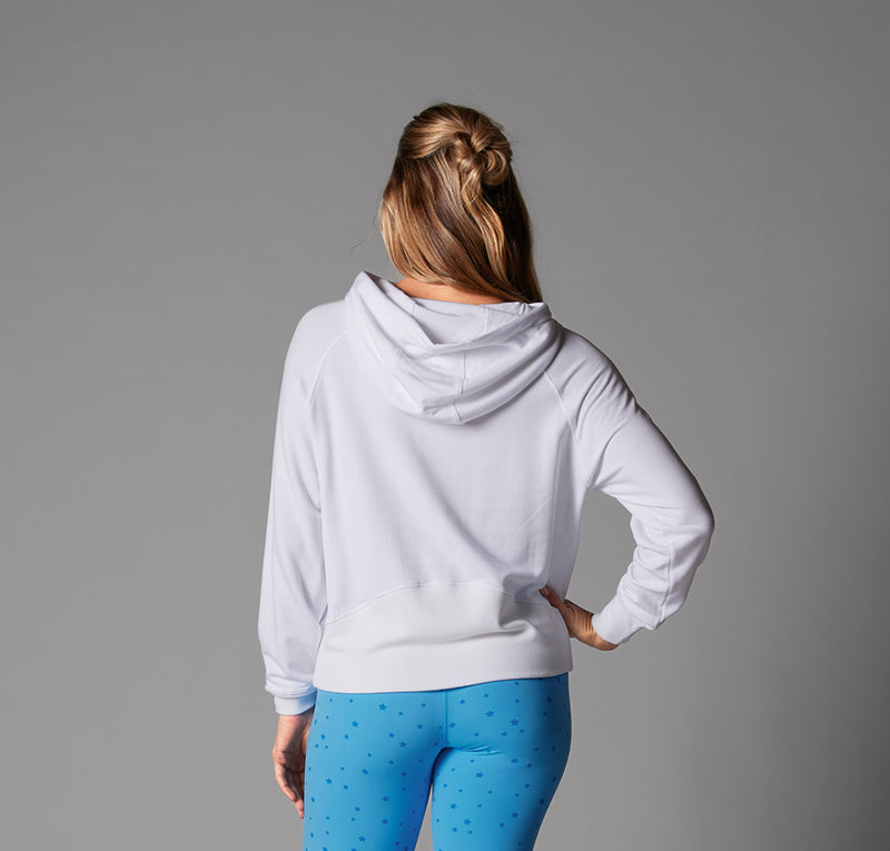 Raise the Barre Paneled Hoodie