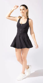 Matchpoint Workout Dress with Zipper