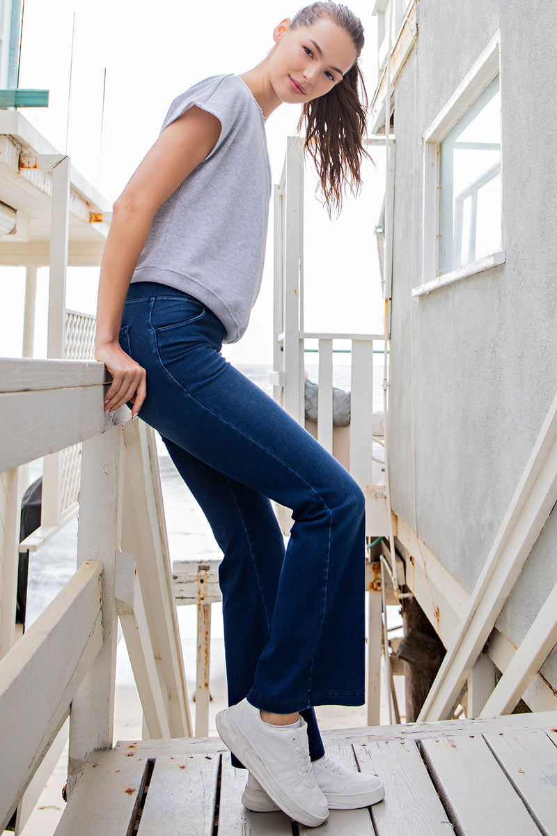 French Terry Off Shoulder Top