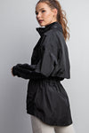 Parachute Long Sleeves Zipper Jacket