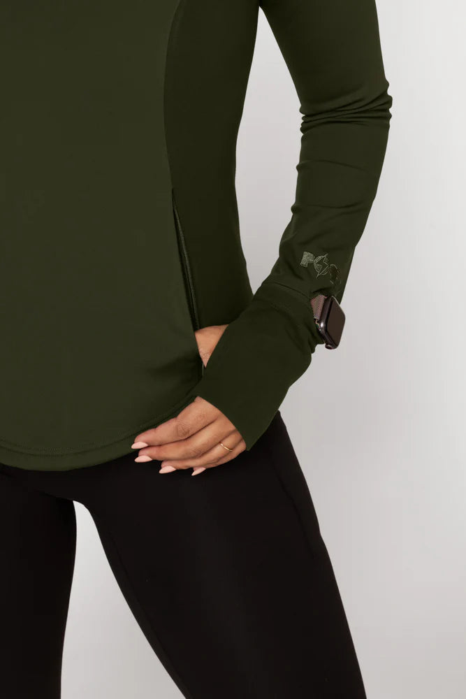 Chasing Pavements Mockneck Pullover