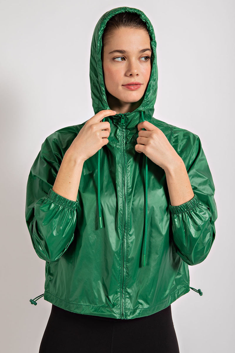 Packable Waterproof Sprinter with Hoodie (full zip)