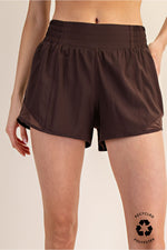 Recycled Active Short with Mesh