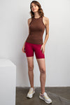 Butter Sleeveless Racerback Tank Top